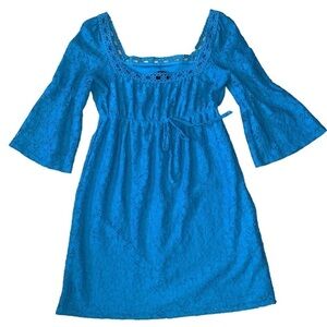TURQUOISE DRESS